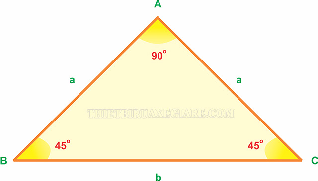tam giác vuông cân - thietbiruaxegiare.com